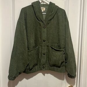 BiBi oversized hooded jacket